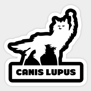 Fantastic Mr Fox - Wolf - Canis Lupus Sticker